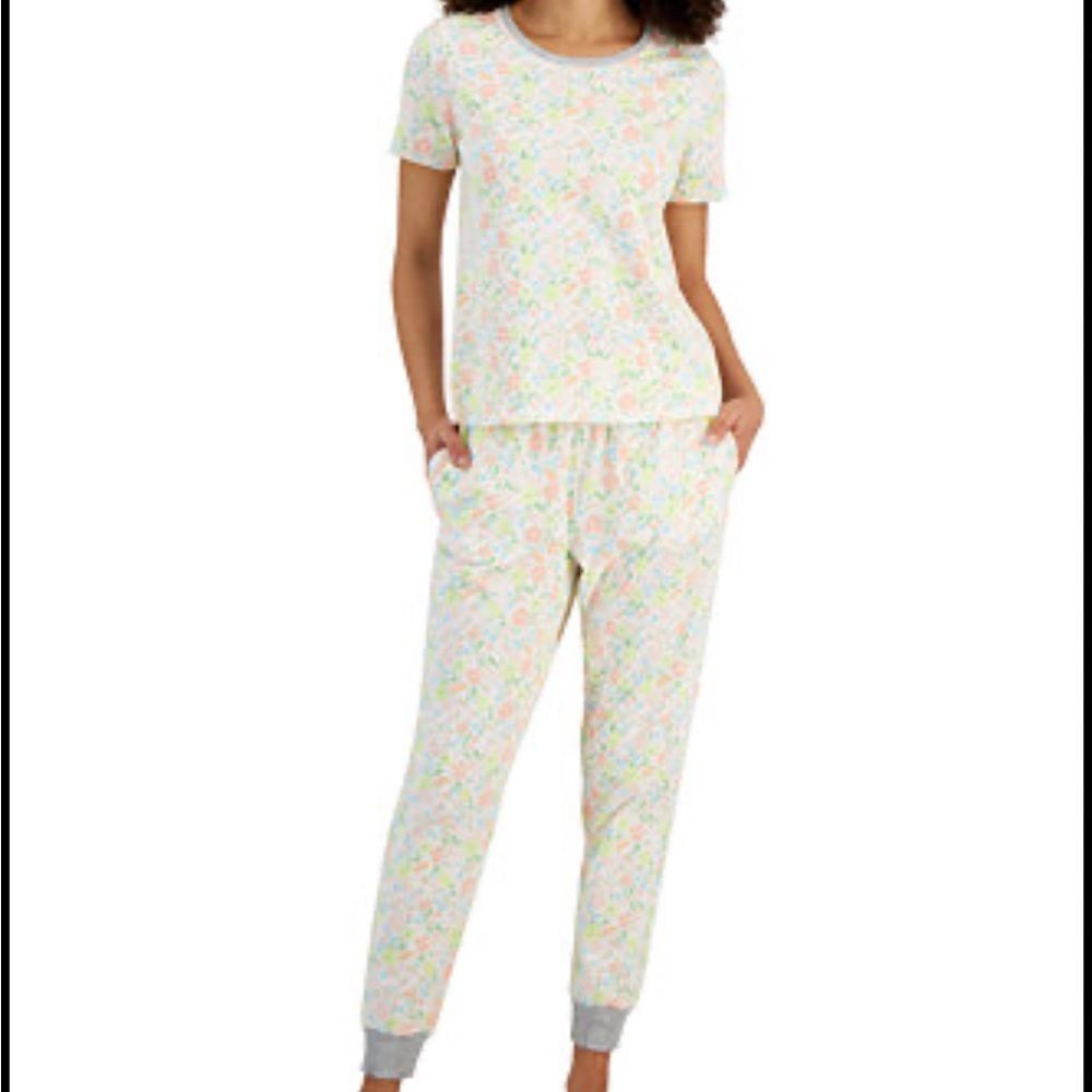 Family Pajamas Girl’s Fruity Floral Pajamas Set